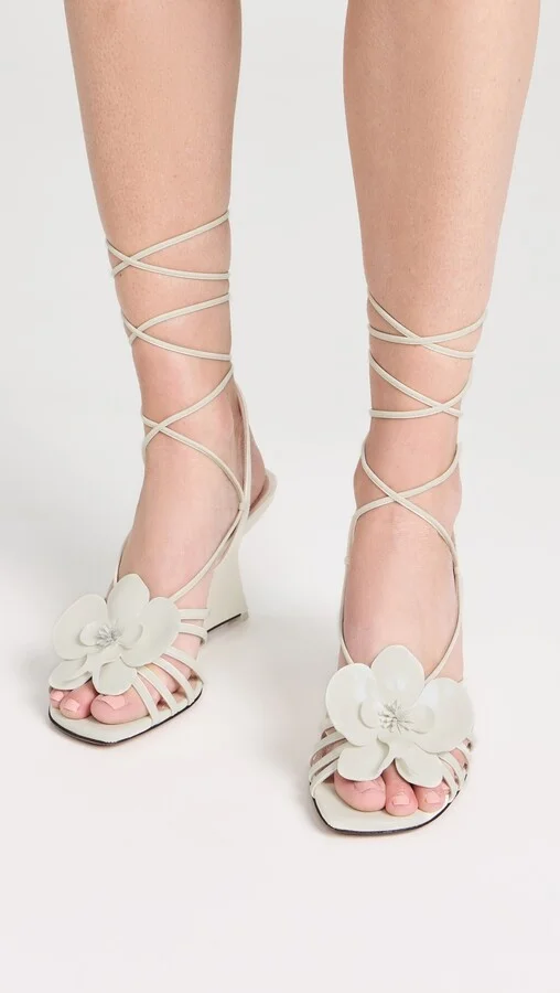 Zimmermann Aura Wedge Sandals 85mm - Image 3
