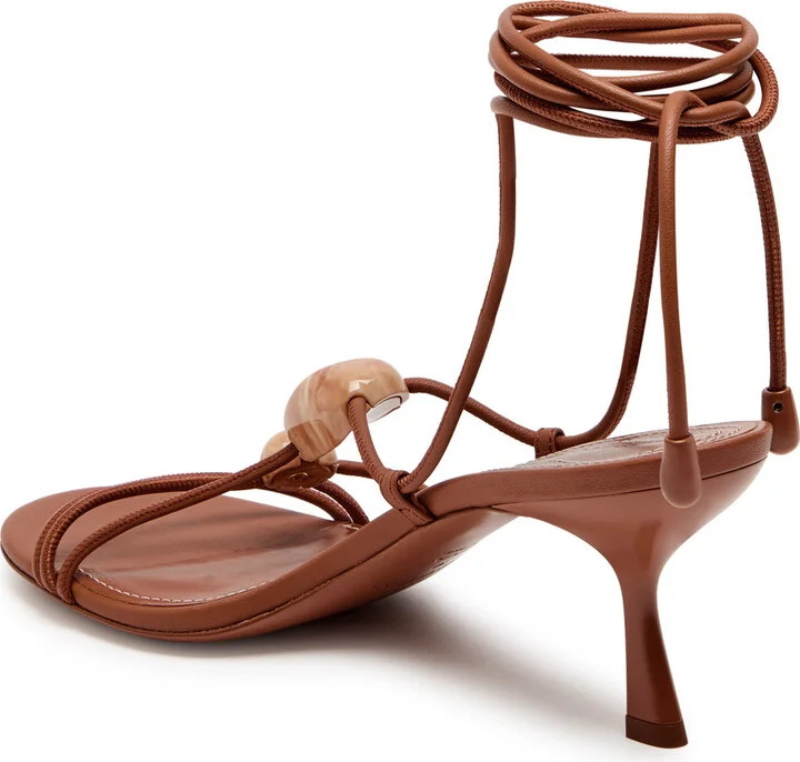 Zimmermann Gleam 65 Leather Sandals - Image 2