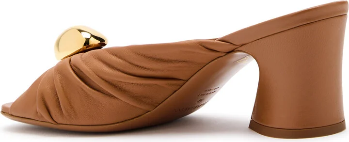Zimmermann Gleam 75 Leather Mules - Image 2