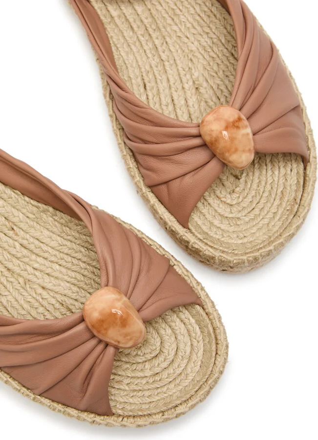 Zimmermann Gleam Gathered Espadrilles - Image 2