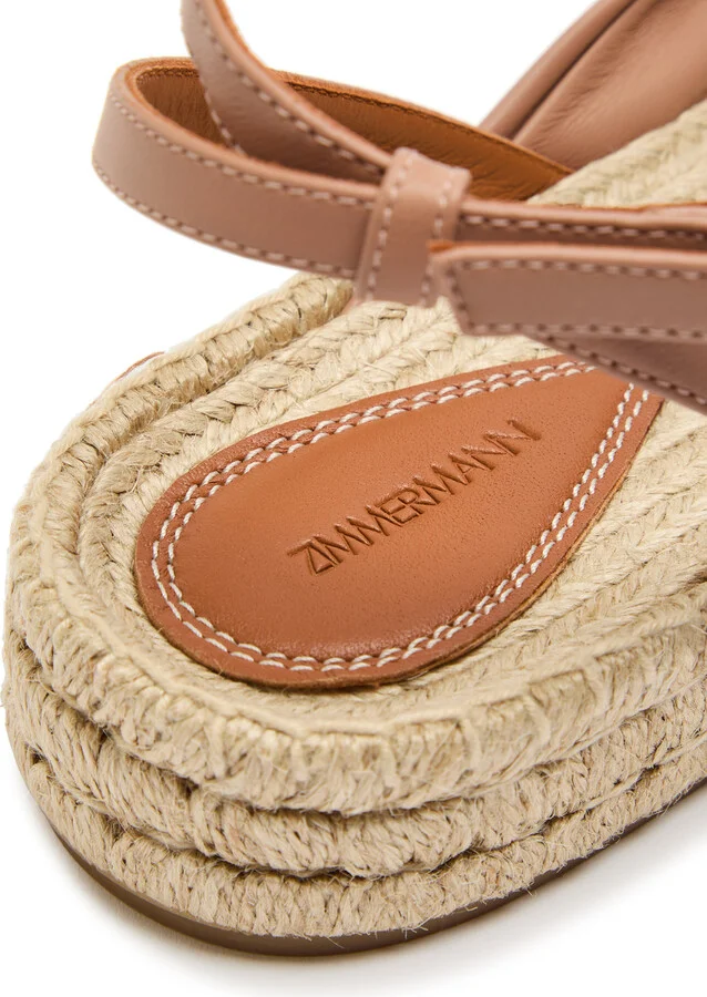 Zimmermann Gleam Gathered Espadrilles - Image 3