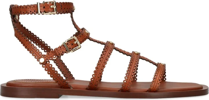 Zimmermann Leather Goldie Sandals
