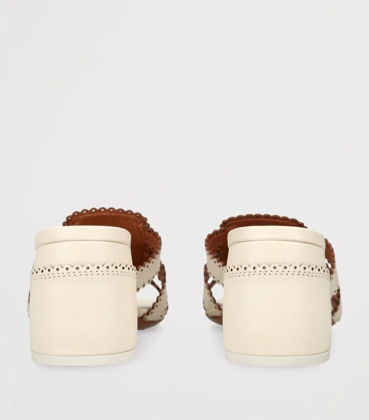 Zimmermann Leather Goldie Slides 65 - Image 2