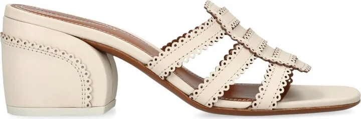 Zimmermann Leather Goldie Slides 65