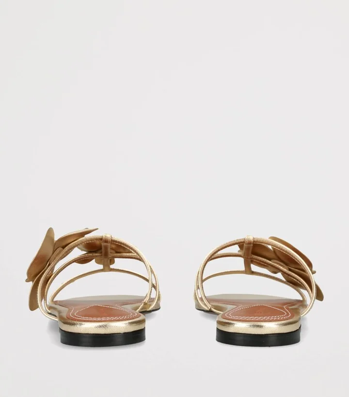 Zimmermann Leather Orchid Slides - Image 2