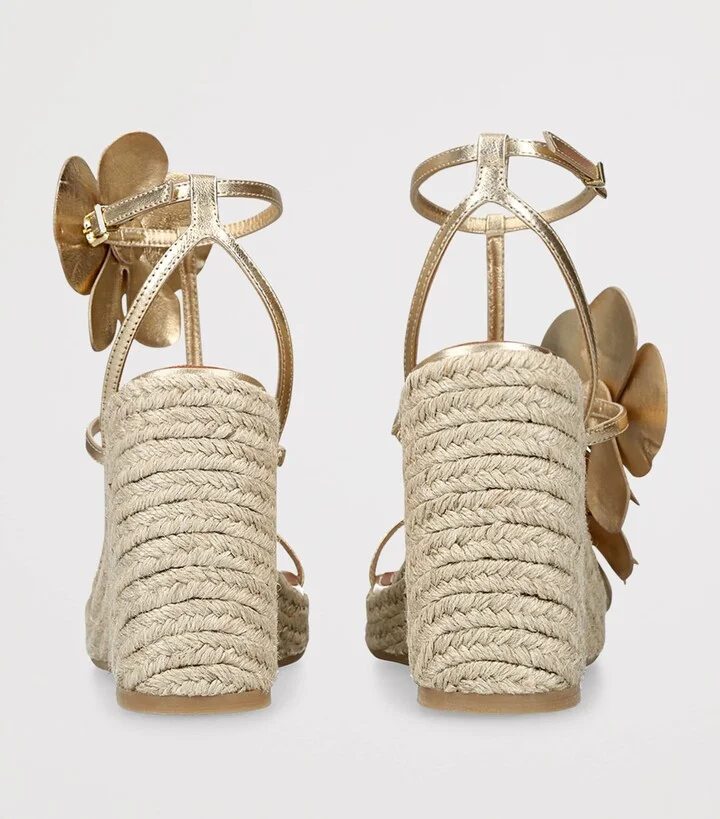 Zimmermann Leather Orchid Wedges 110 - Image 2
