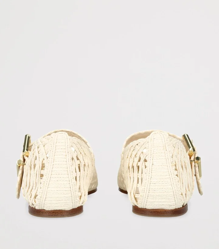 Zimmermann Leather Reef Ballerina Flats - Image 2