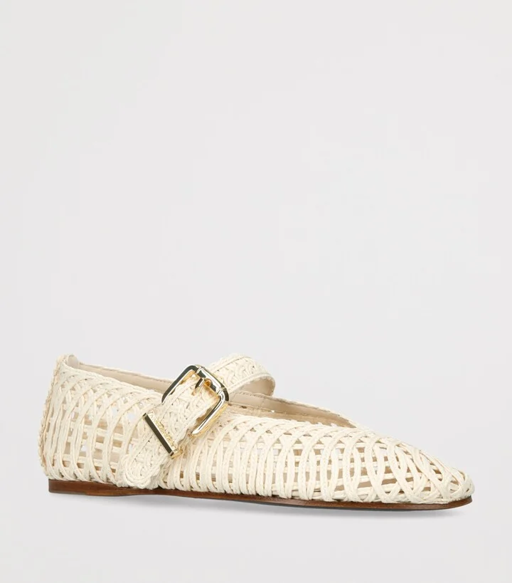 Zimmermann Leather Reef Ballerina Flats - Image 3