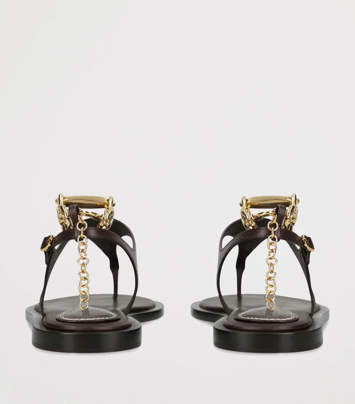 Zimmermann Leather Wild Sandals - Image 2