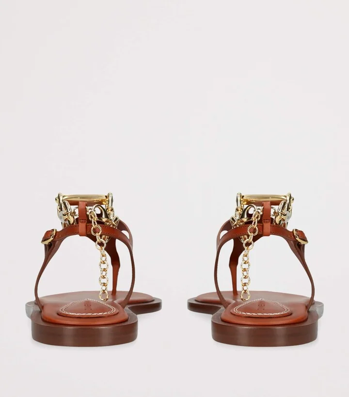 Zimmermann Leather Wild Sandals - Image 2