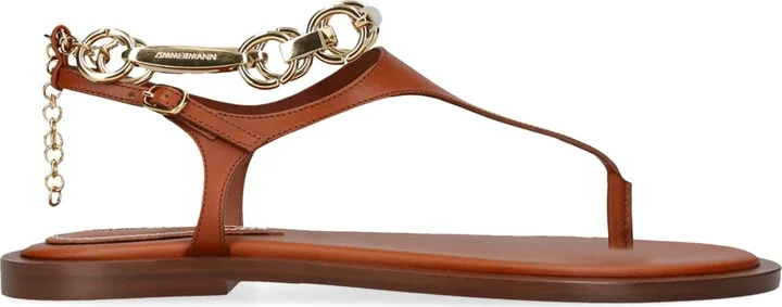 Zimmermann Leather Wild Sandals