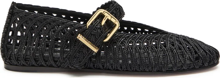 Zimmermann Reef Woven Ballet Flats