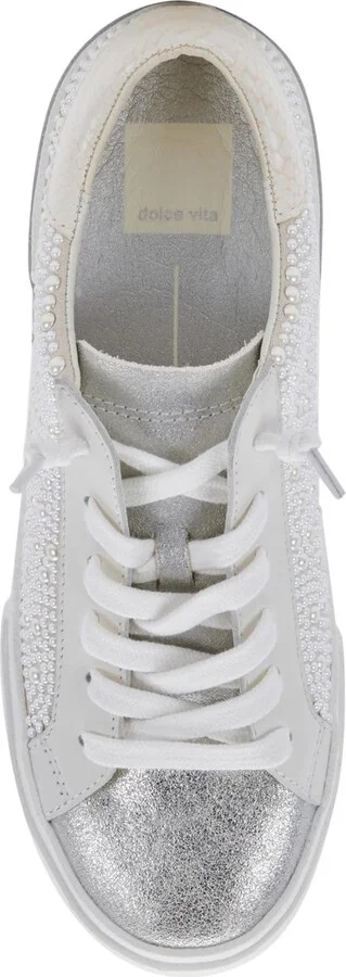 Zina Imitation Pearl Sneaker - Image 5