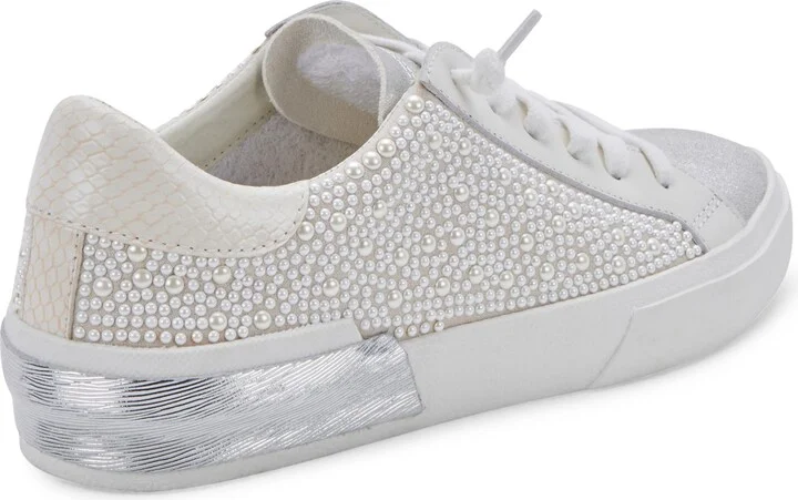 Zina Imitation Pearl Sneaker - Image 9