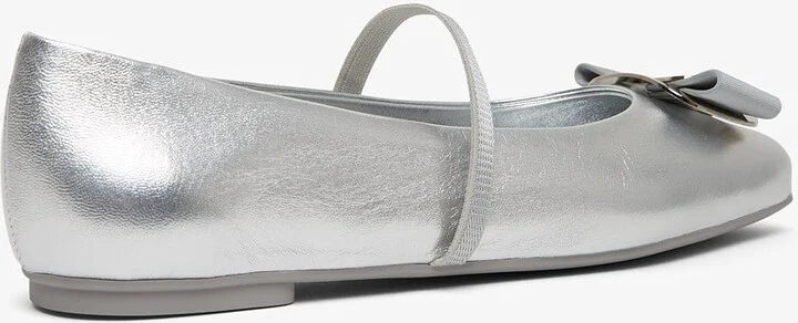 Zina silver ballerinas - Image 3
