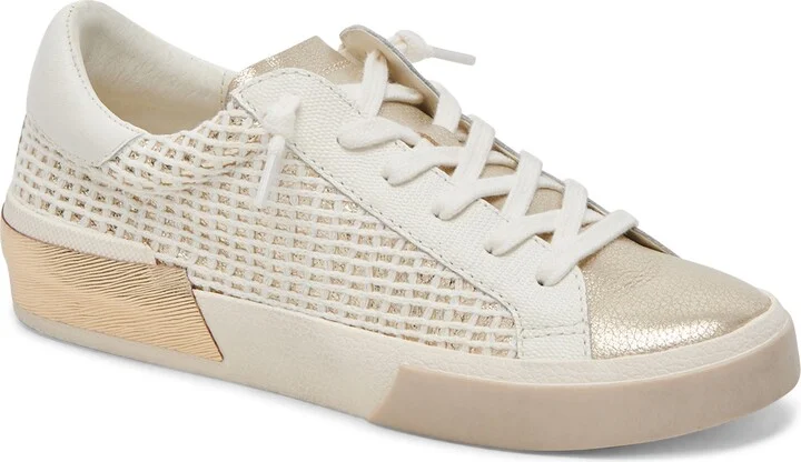 Bone/ Gold Knit