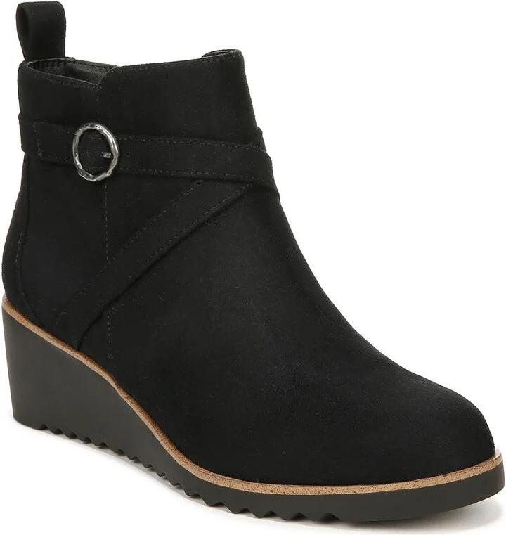 Zinfandel Womens Faux Leather Comfort Ankle Boots