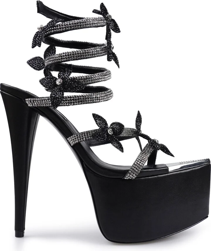 Zinnia Embellished Strappy Platform Sandal - Image 3