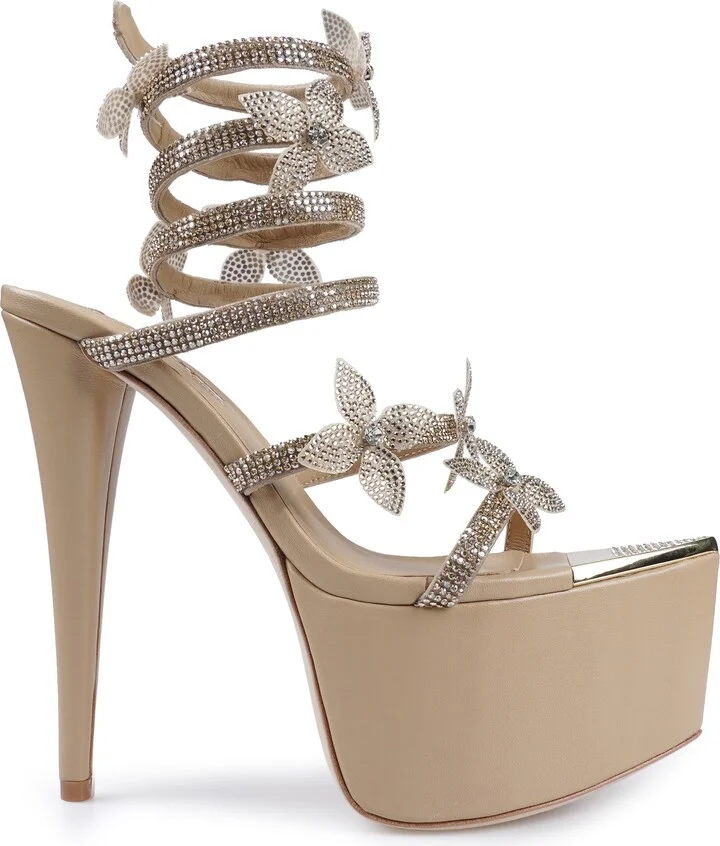 Zinnia Embellished Strappy Platform Sandal - Image 9