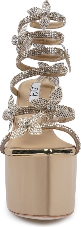 Zinnia Embellished Strappy Platform Sandal - Image 10