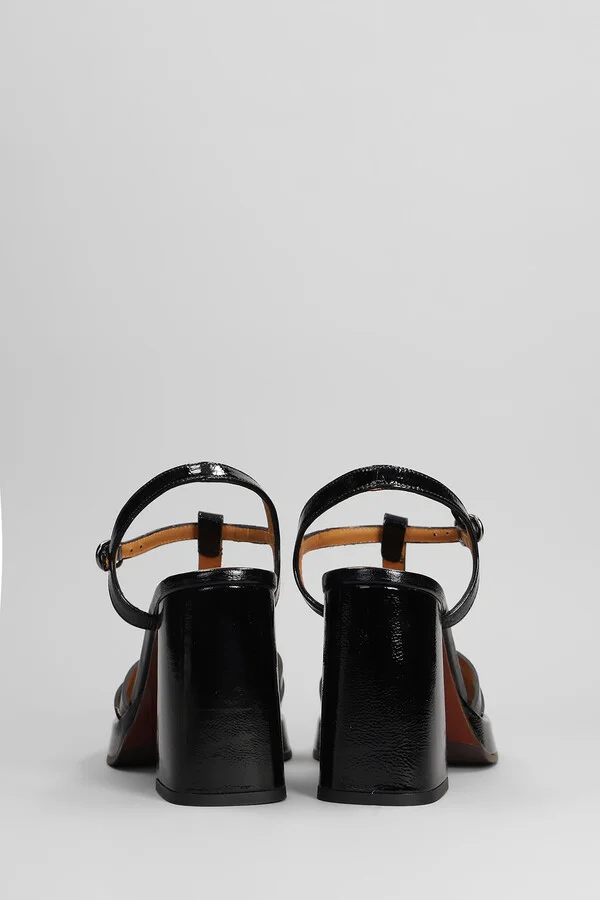Zinto 46 Sandals In Black Leather - Image 4