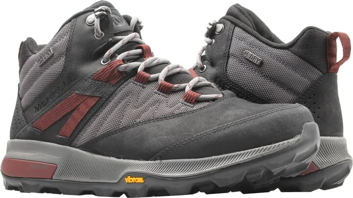 Zion Mid Waterproof Black Men's Hiking Boots J16885