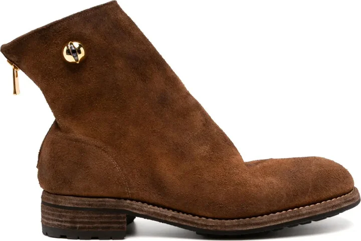 Zip Ankle Boots