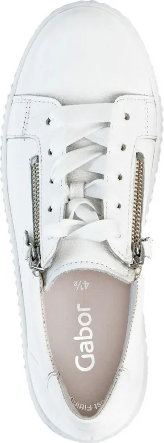 Zip-Detail Low-Top Sneakers - Image 4