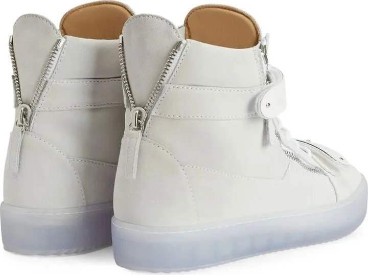 Zip-Details High-Top Sneakers - Image 3