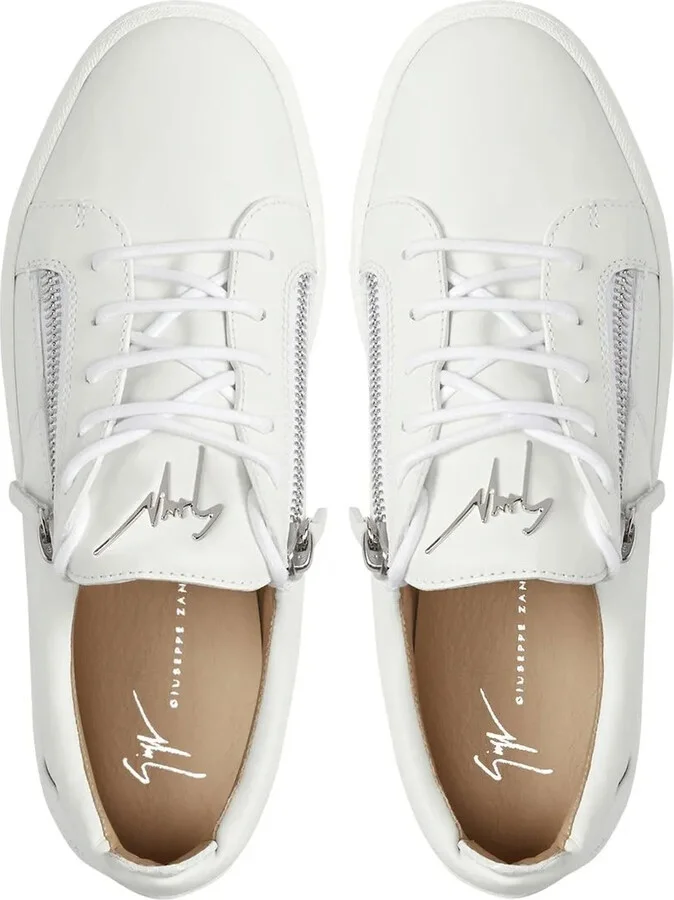 Zip-Details Low-Top Sneakers - Image 4