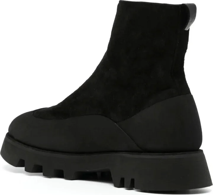 Zip-Fastened Leather Boots - Image 3