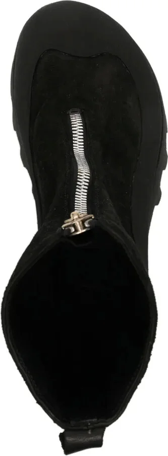 Zip-Fastened Leather Boots - Image 4