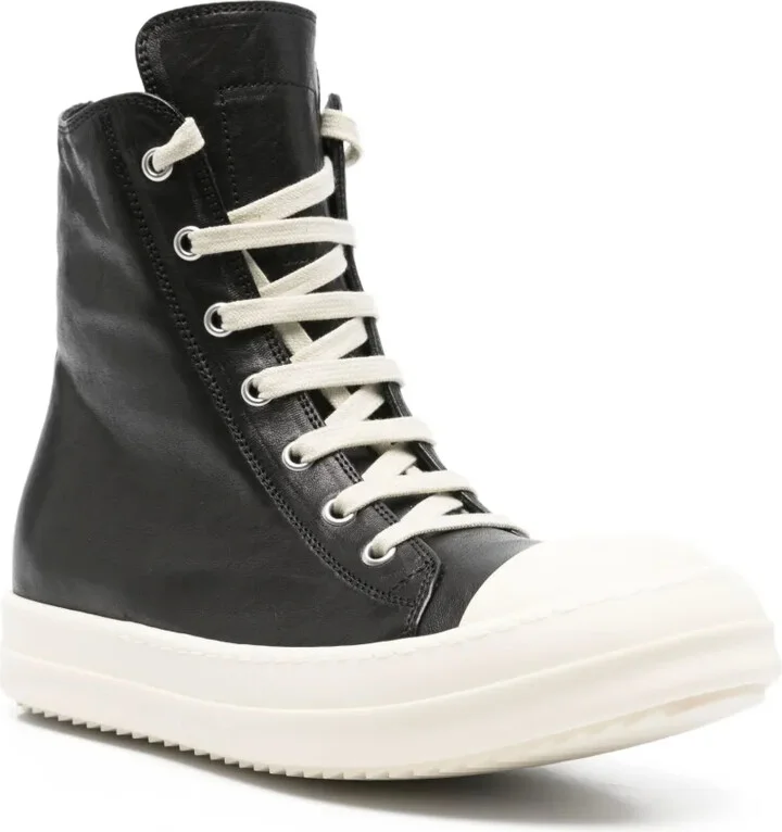 Zip-Fastening High-Top Sneakers - Image 2