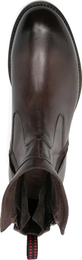 Zip-Fastening Leather Boots - Image 4