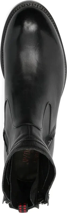 Zip-Fastening Leather Boots - Image 4