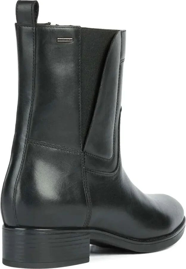 Zip-Fastening Leather Boots - Image 4