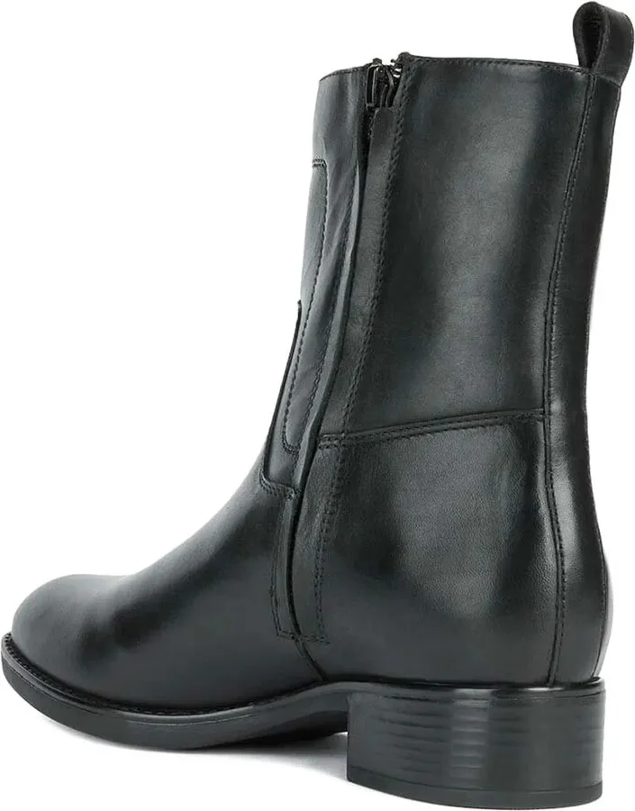 Zip-Fastening Leather Boots - Image 5