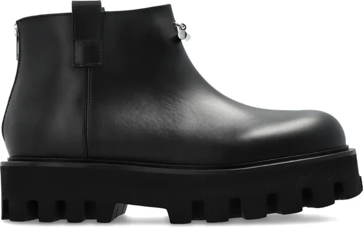 Zip-Fastening Lug-Sole Boots