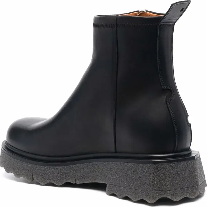 Zip-Fastening Sponge Ankle Boots - Image 3