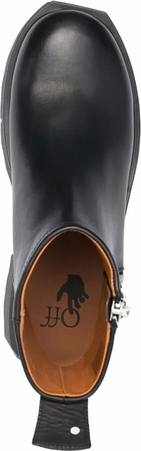Zip-Fastening Sponge Ankle Boots - Image 4