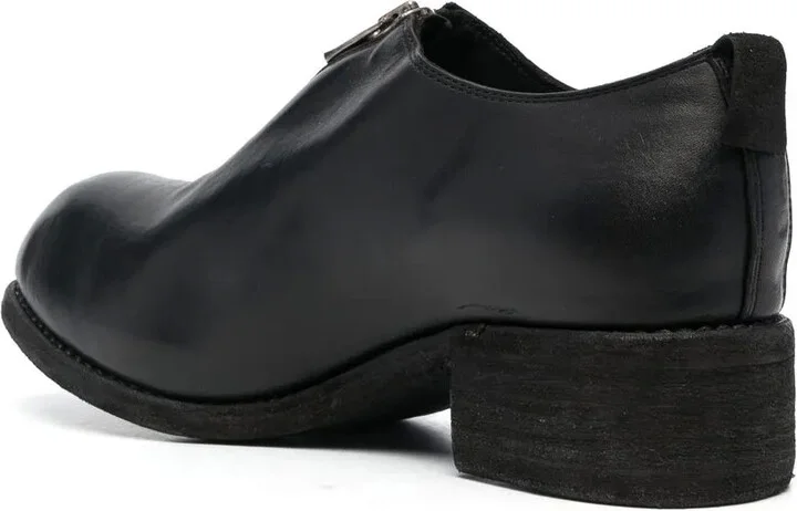 Zip-Front Block-Heel Shoes - Image 3