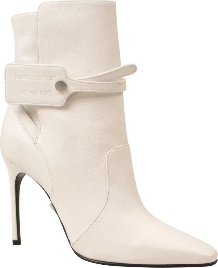Zip Tie Ankle Boots