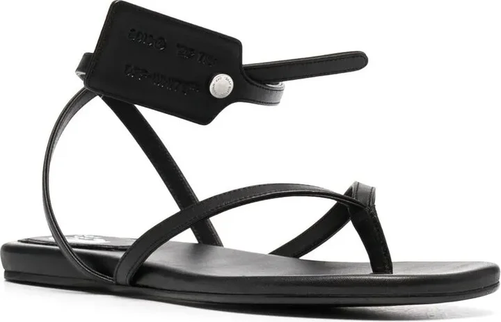 Zip Tie leather sandals - Image 2
