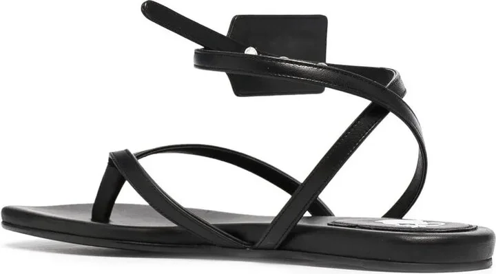 Zip Tie leather sandals - Image 3