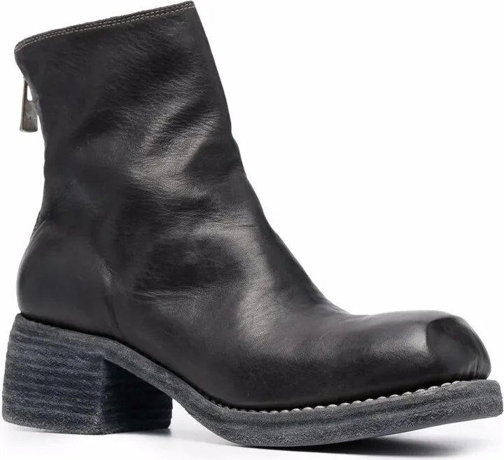 Zip-Up Ankle Boots - Image 2