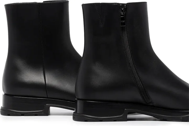 Zip-Up Ankle Boots - Image 2