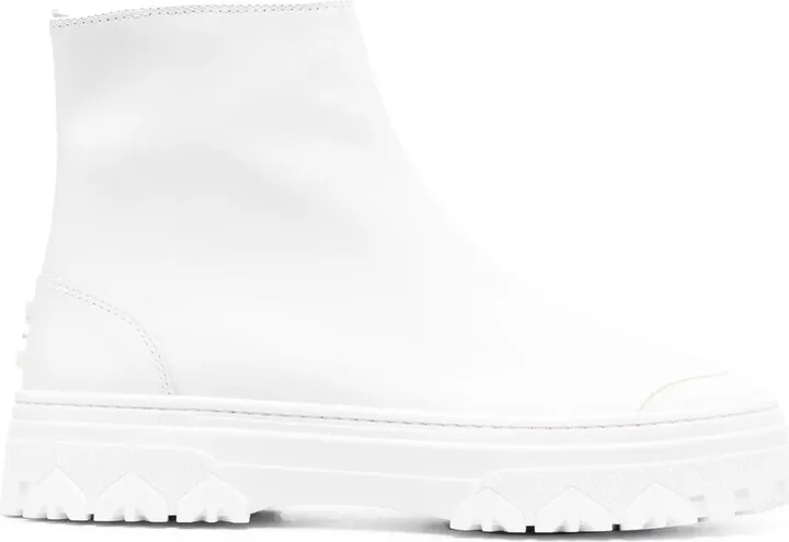 Zip-Up Ankle Boots