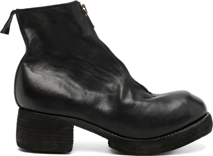 Zip-Up Boots