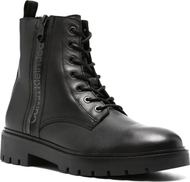 Zip-Up Combat Boots - Image 2