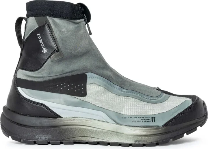 Zip-Up Hi-Top Sneakers